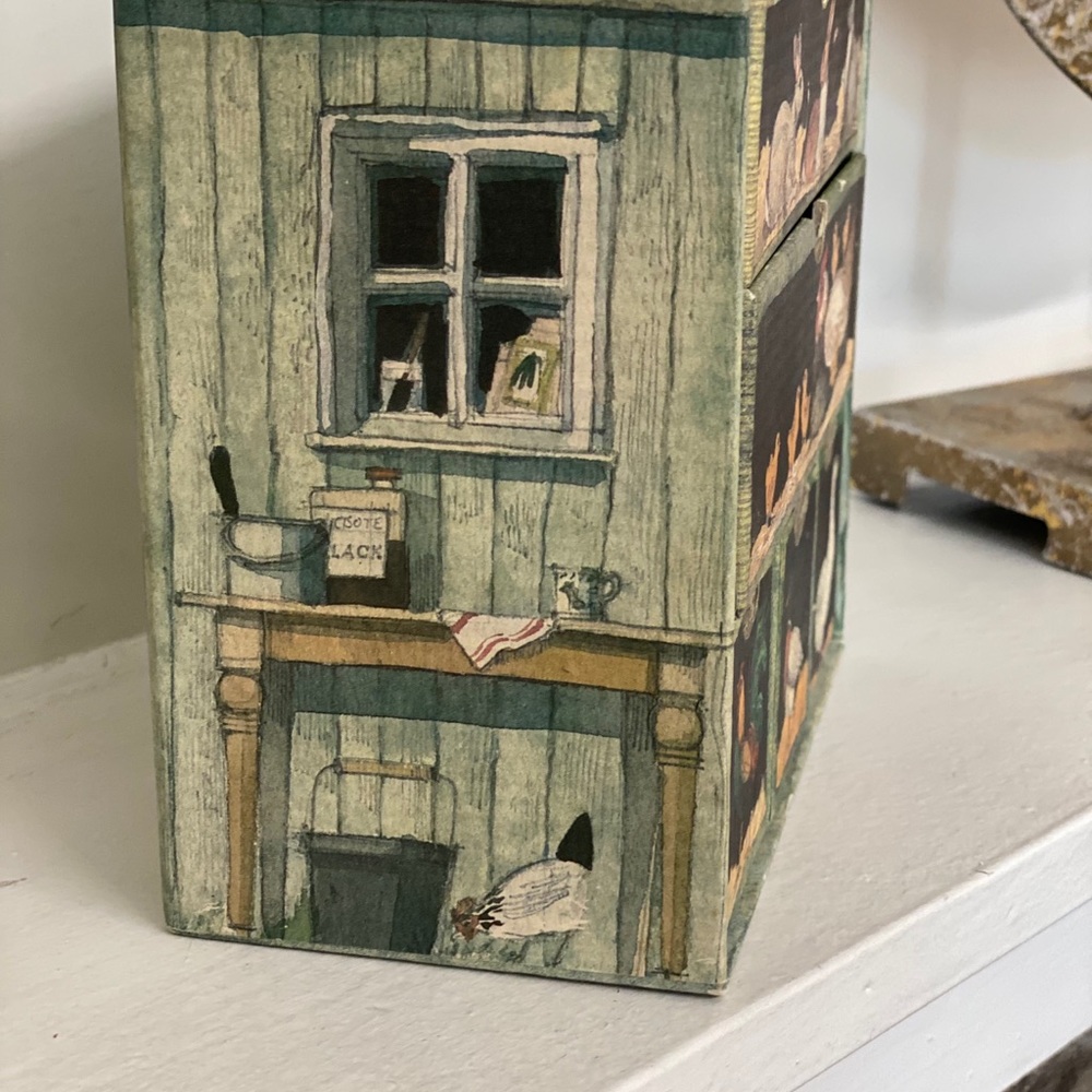 6 pc Rice and paper box made in england - Picture 5 of 8
